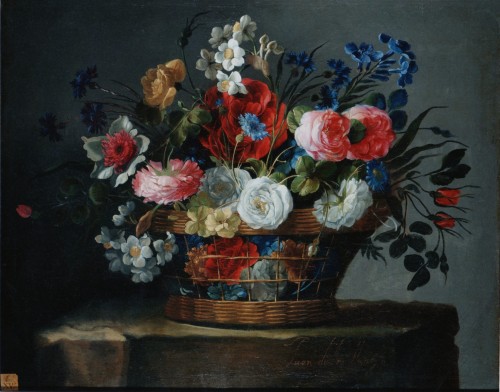 Basket of Flowers - Juan de Arellano