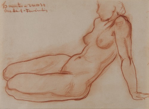 Female Nude - Tomás Ferrándiz