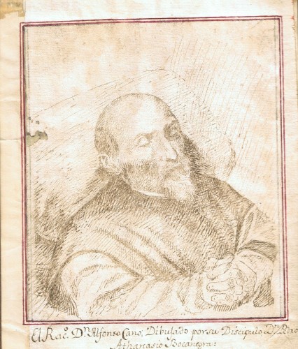 Portrait of Alonso Cano on his Deathbed - Pedro Atanasio Bocanegra