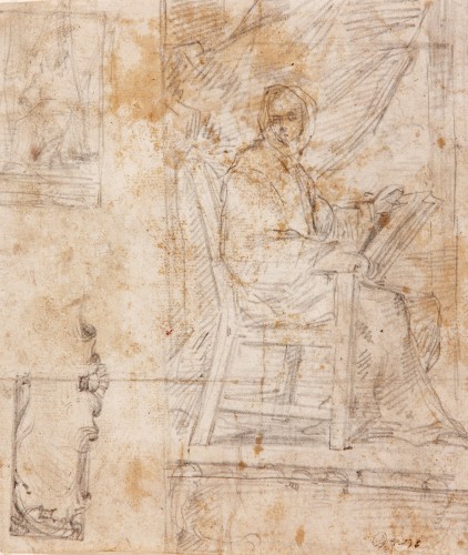 Study for a seated Man - José Jiménez Donoso