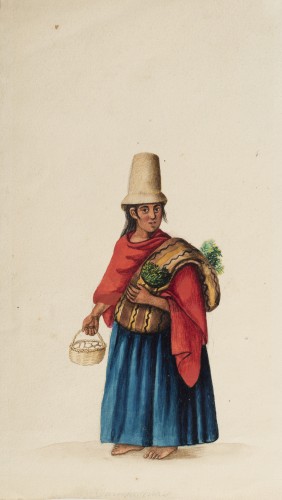 Country Woman - Ecuadorian School, 19th century