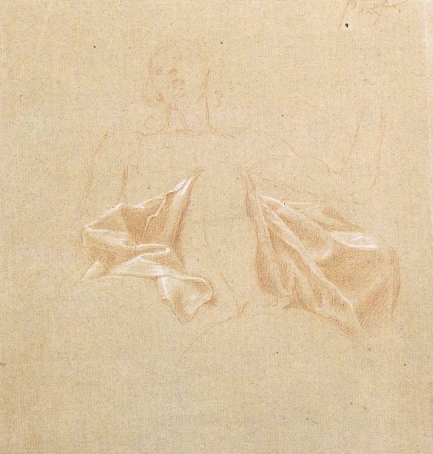 Study of Draperies - Francisco Bayeu