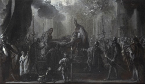 The Burial of the Count of Orgaz - Miguel Jacinto Meléndez