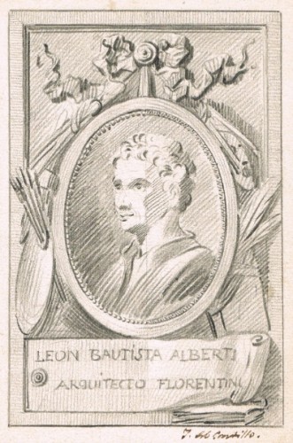 Portrait of Leon Battista Alberti - José del Castillo