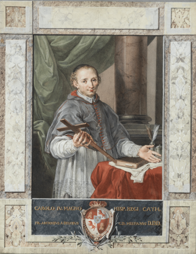 Portrait of the Venerable Juan de Palafox - Tomasso Maria Conca