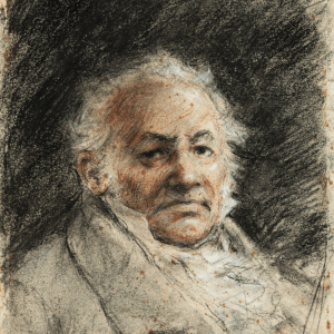 Portrait of Francisco de Goya -  