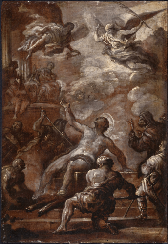Martyrdom of Saint Lawrence - Luca Giordano