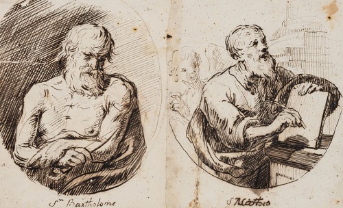 Saint Bartholomew and Saint Matthew - Sebastián Martínez