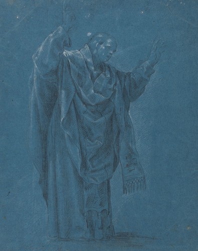 Saint Eulogius preaching - Francisco Bayeu