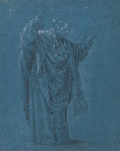 Saint Eulogius preaching - Francisco Bayeu