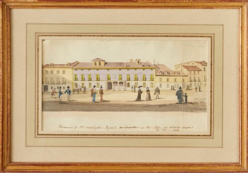 View of the British Embassy on Alcalá Street in Madrid - Edward Jones