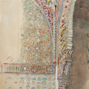 Architectural study of The Alhambra -  