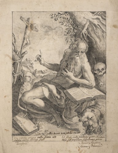 Saint Jerome - Maria Agustina de Azcona y Balanza