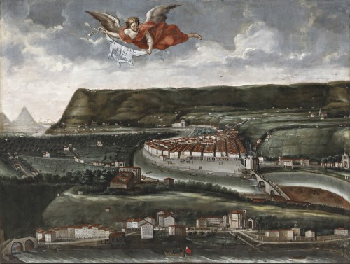 View of the City of Bilbao - Spanish School