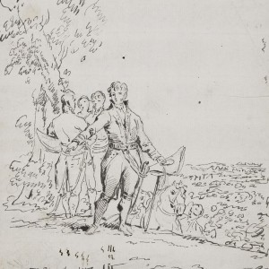 José de Palafox with his general staff -  